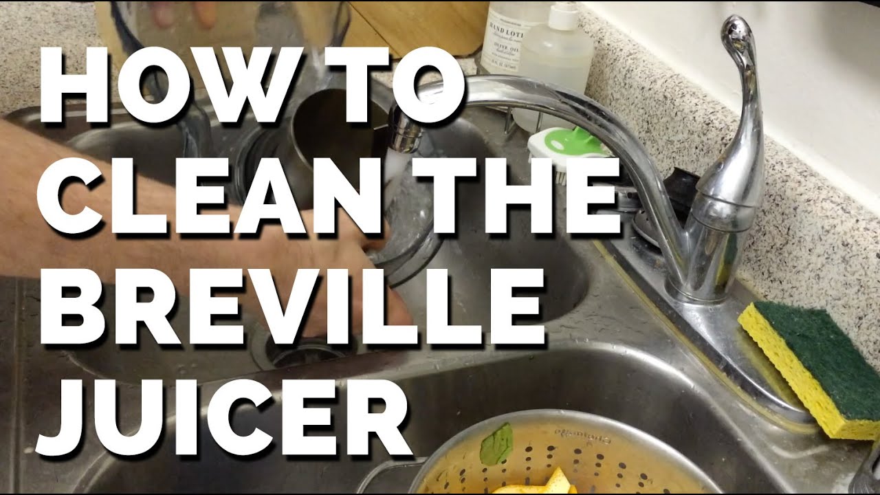 How to Clean the Breville Juice Fountain Elite YouTube