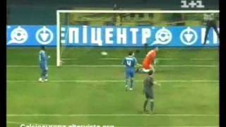 Scorpione Di Cleiton Xavier Metalist Kharkiv - Dnipro 2-2.Avi