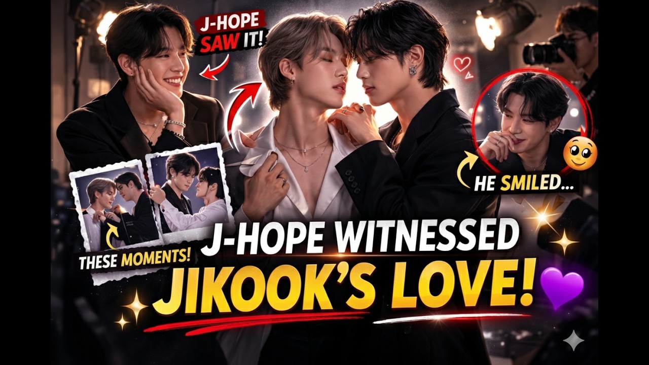 Джей-Хоуп стал свидетелем всего этого… Фотосессия, раскрывшая невысказанную любовь Джикука 💫📸