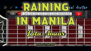 Raining In Manila | Lola Amour | Real Guitar App Cover screenshot 5