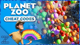 List of ALL CHEAT CODES in Planet Zoo!! 🦒