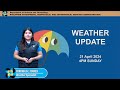 Public weather forecast issued at 4pm  april 21 2024  sunday