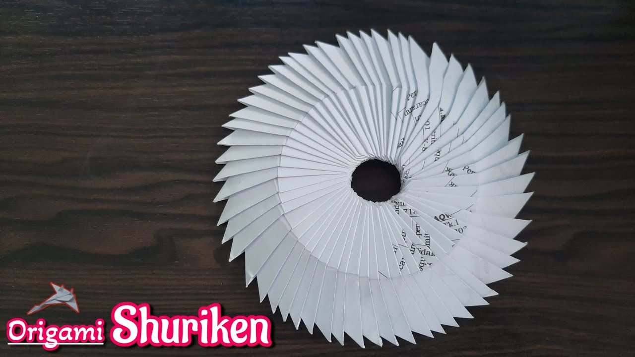 Origami Shuriken | How To Make Shuriken From Paper - YouTube