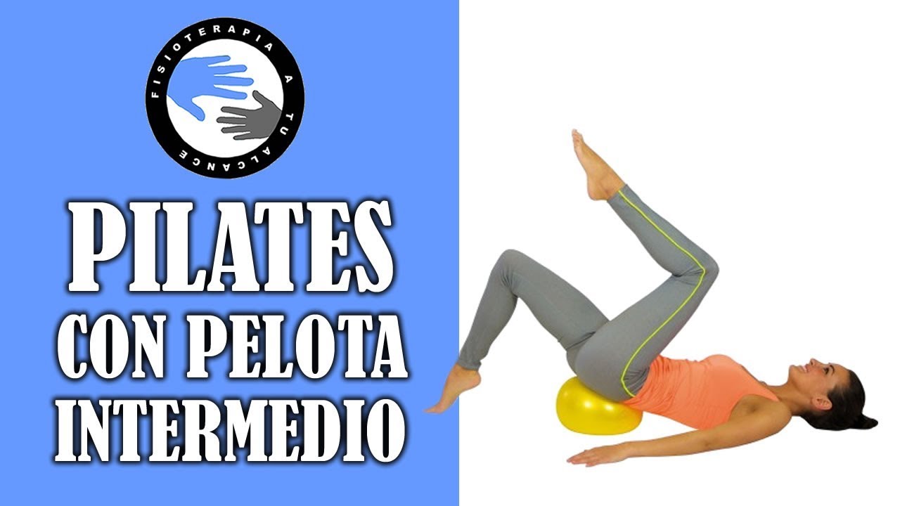 CLASE DE PILATES CON PELOTA PEQUEÑA. PILATES CON SOFTBALL. 