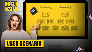 Learn user scenario in UI/UX by using @Figma