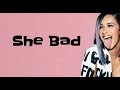 Cardi B &amp; YG - She Bad (Lyrics)