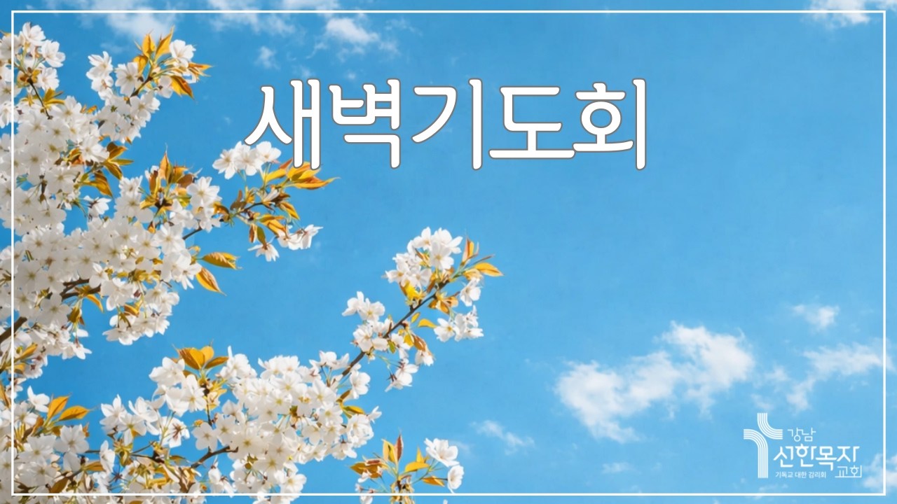 2026.03.02. 새벽기도회│마태복음 19:13-22│ 엄재현 목사