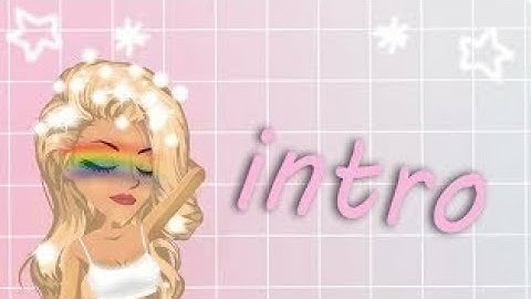 My Msp Intro // My first Video
