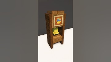 Minecraft Grandfather Clock Tutorial  #minecraftbuilding #minecrafttutorial #minecraft