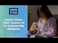 Tessa&#39;s Story - Kids&#39; Chance of CA Scholarship Recipient