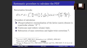 INT-18-3: Y. Zhao, "GPDs from Lattice QCD"