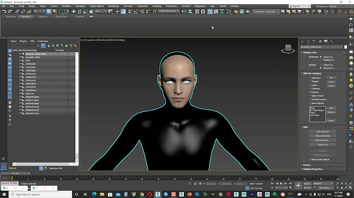 Converting Daz3d fbx to 3ds max biped by maxscript