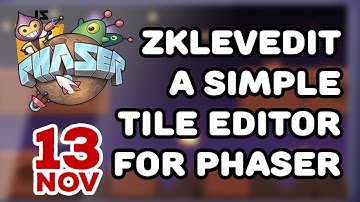 zkLevedit : Simple tile and level editor web app for Phaser