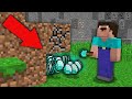 Minecraft NOOB vs PRO: NOOB MINED DIRT BUT DROP DIAMONDS! Challenge 100% trolling