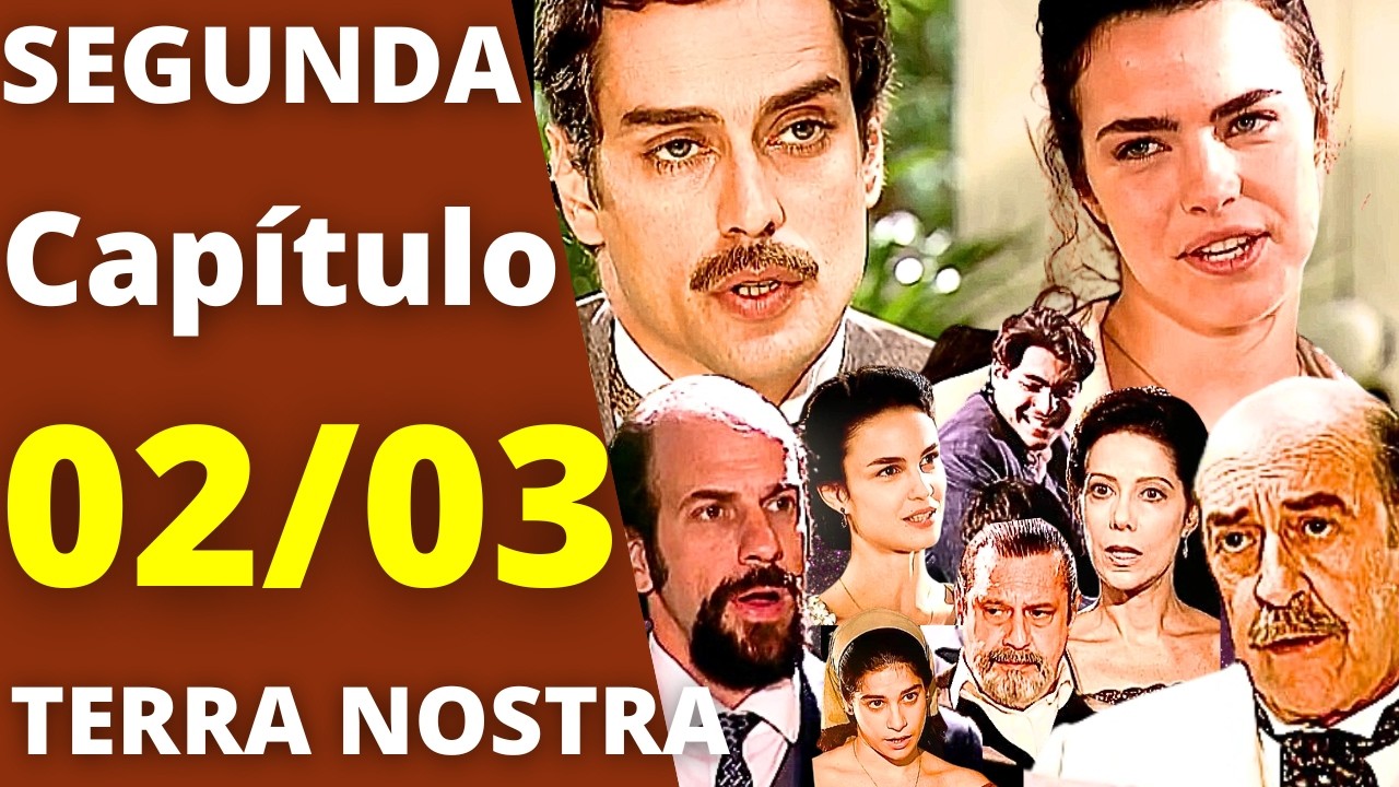 TERRA NOSTRA Capítulo de hoje SEGUNDA 02/03 JANETE SURPREENDE  TOMA DECISÃO A RESPEITO DE JOSUÉ!