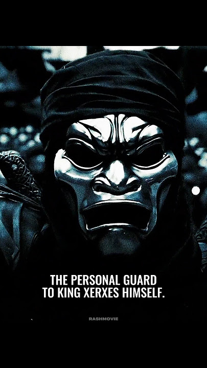 Soulless the personal guard to Xerxes himself. The persian warrior elite. | 300 (2006) #movie #film