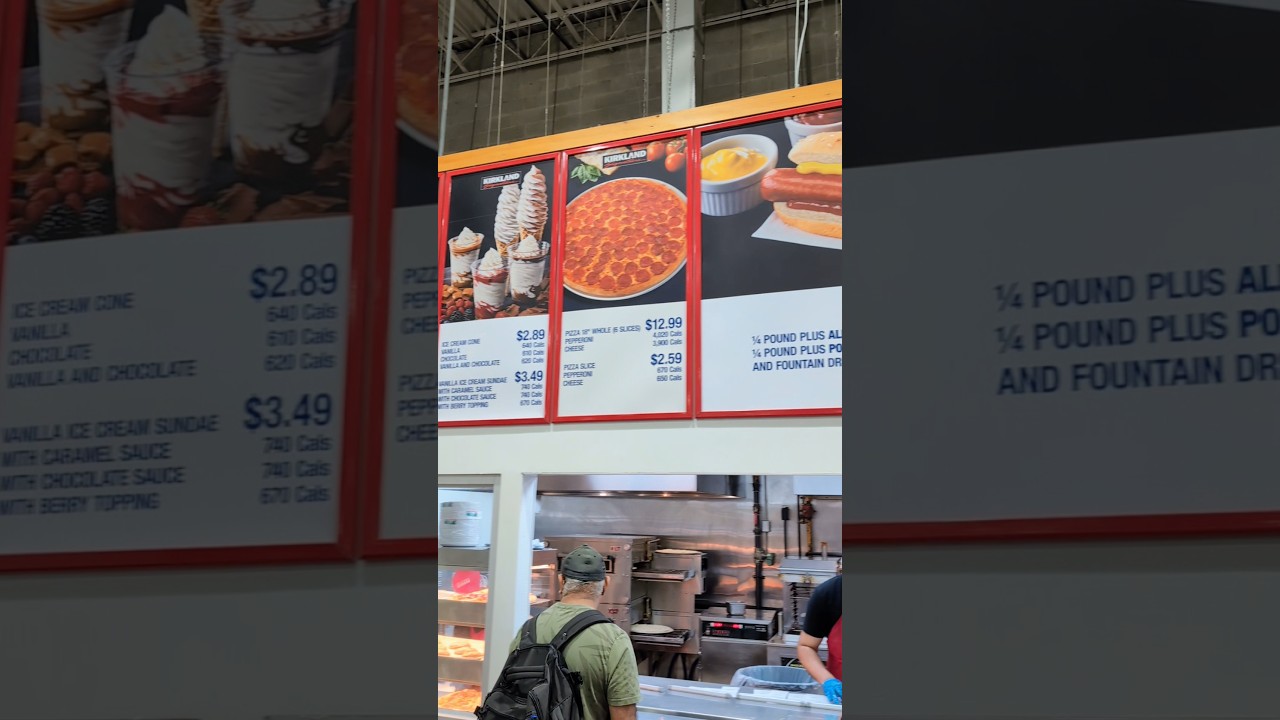 Costco Canada Food Court Menu 