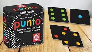 PUNTO - Spielregeln TV (Spielanleitung Deutsch) - GAME FACTORY MINI  KARTENSPIEL 