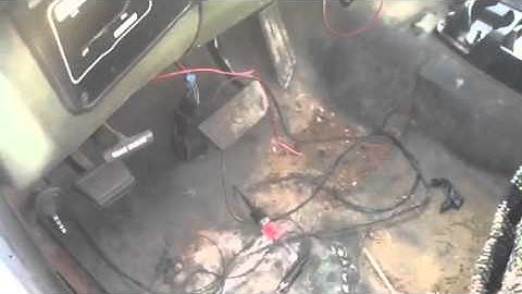 CUCV manual glow plug button how to. M1009 M1008 M1028 M1010