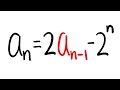 Solving Recurrence Relation