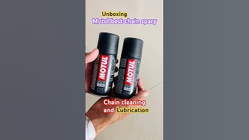Motul best bike chain cleaning and lubrication spary #bike #chain #spary #lubrication #cleaning￼