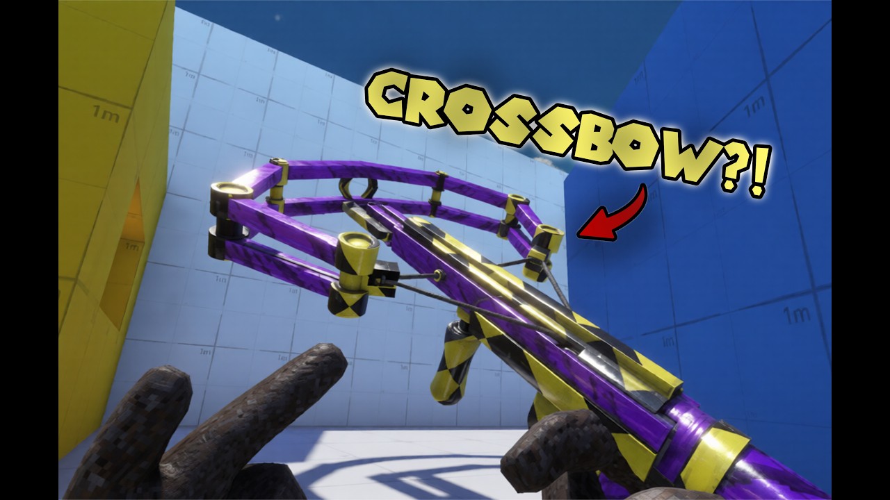 ATTEMPTING to use the CROSSBOW | Animal Rivals - YouTube