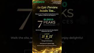 Eldeco 7 Peak Residence at Omicron 1A Greater Noida.Grab prelaunch offer(Ultra Luxury 3BHK &amp; 4BHK)