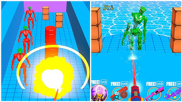 Slice Them All 3D Levels New Android Games Gameplay 2023,ios All Levels Unlock Simulator Trailer