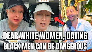 BRAVE White woman Goes viral for saying This About Interracial relationships- must watch