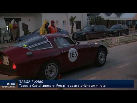 Targa Florio. Tappa a Castellammare, Ferrari e auto storiche ammirate