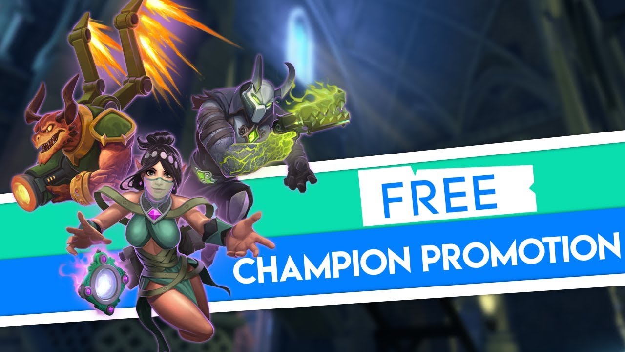 Paladins Strike Free Champion Promotion Update YouTube