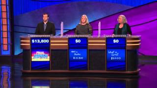 Unusual Jeopardy 3 Way Loss 1 18 16