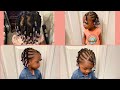 Simple protective hair style on 1 year old baby girl 🎀