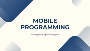 UTS Pemrograman Aplikasi Bergerak