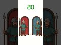 Only 1 in 100 finds the right door! 🚪 The Guardian Riddle