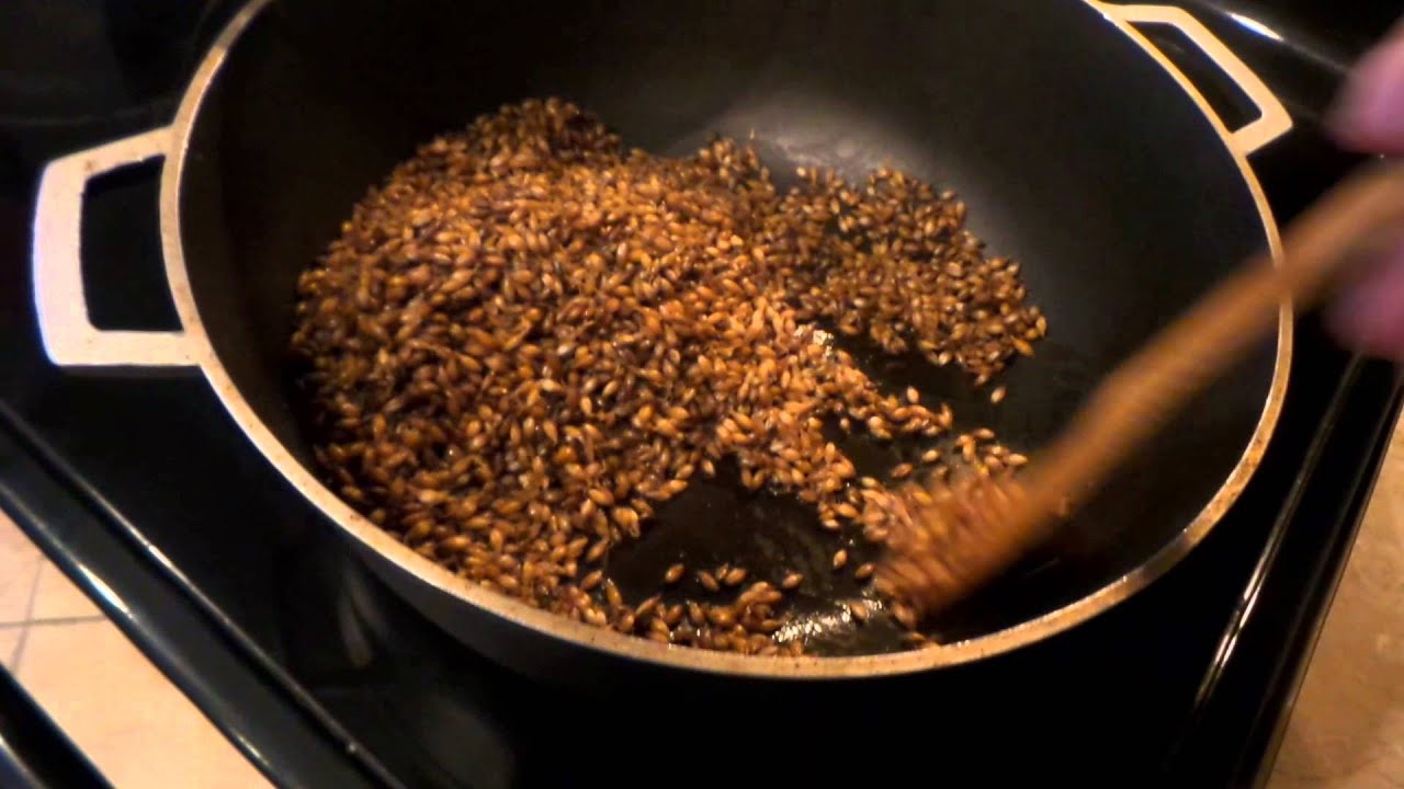 MALTA CRISTAL ( CEBADA )CARAMELIZACION DE CEBADA. YouTube