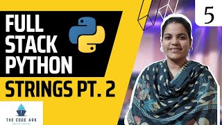 PYTHON Day 5 - String in Python - Part 2