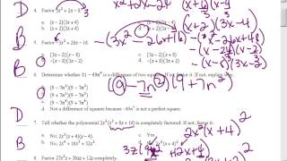 Ch 8(1-6) Review Solutions 1-20 and Quiz/CCA Solutions