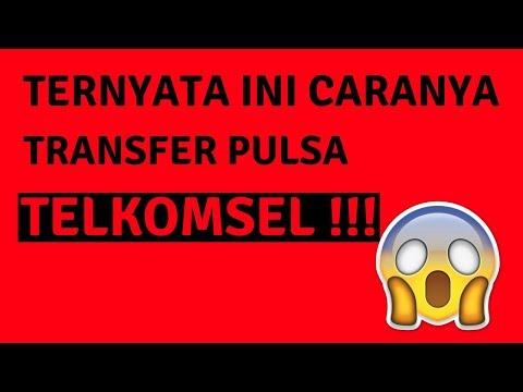 Cara Transfer pulsa TELKOMSEL kesesama TELKOMSEL. 