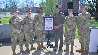 MTSU honors Aerospace alum and retiring Air Force Col. Aaron Reid
