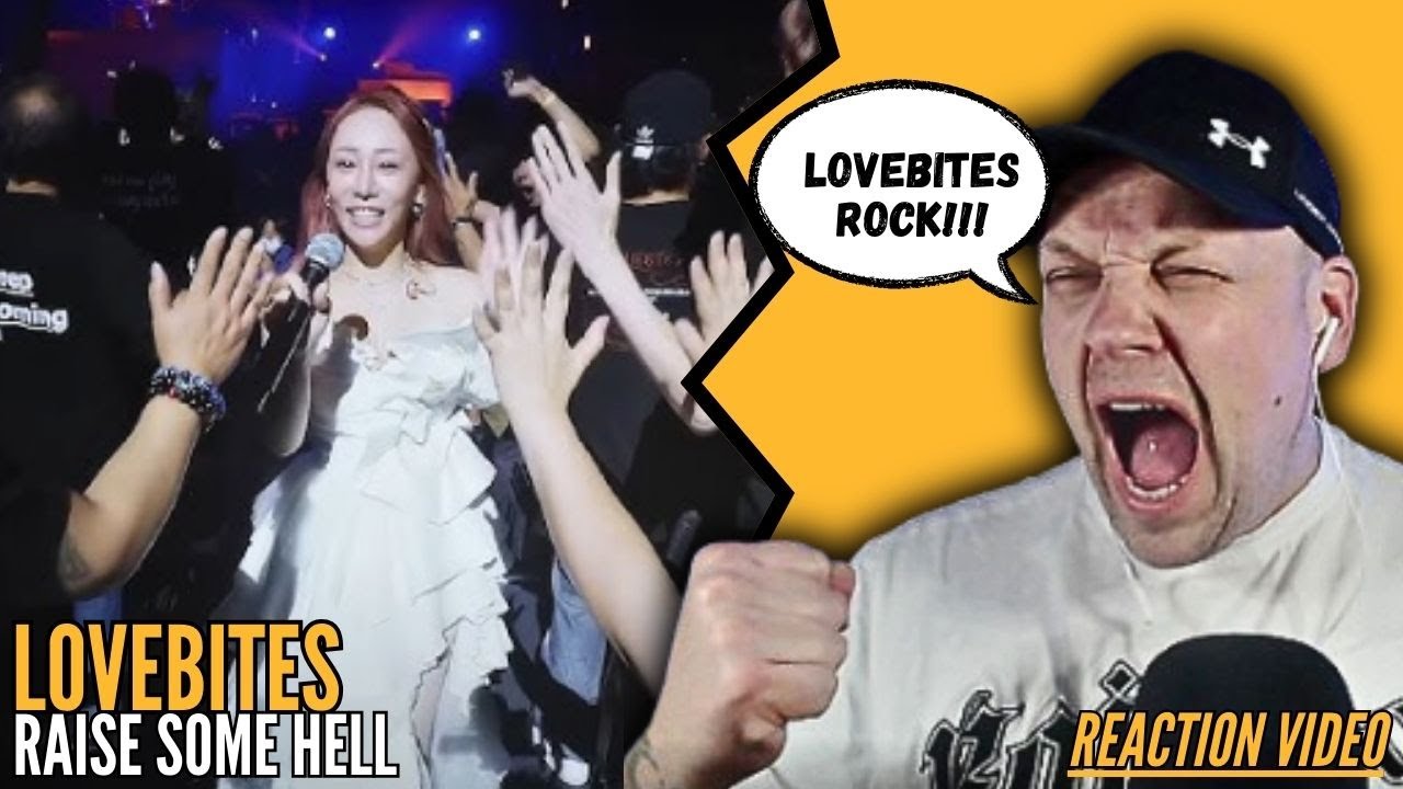 LOVEBITES Rock out in Raise Some Hell Live! ( No more Tragedy Tour ) [ Reaction Video ]