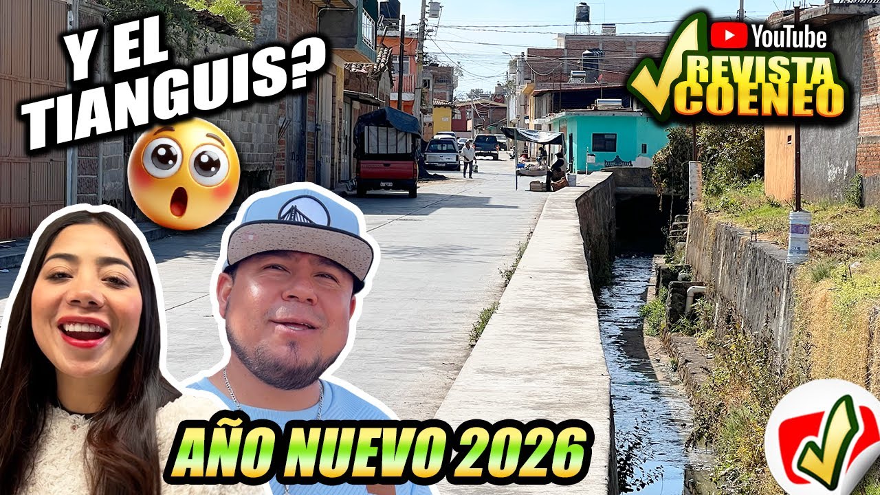 🤔Y EL TIANGUIS? Esto pasó en el primer día del año 2026 en Coeneo Michoacán - REVISTA COENEO 2026
