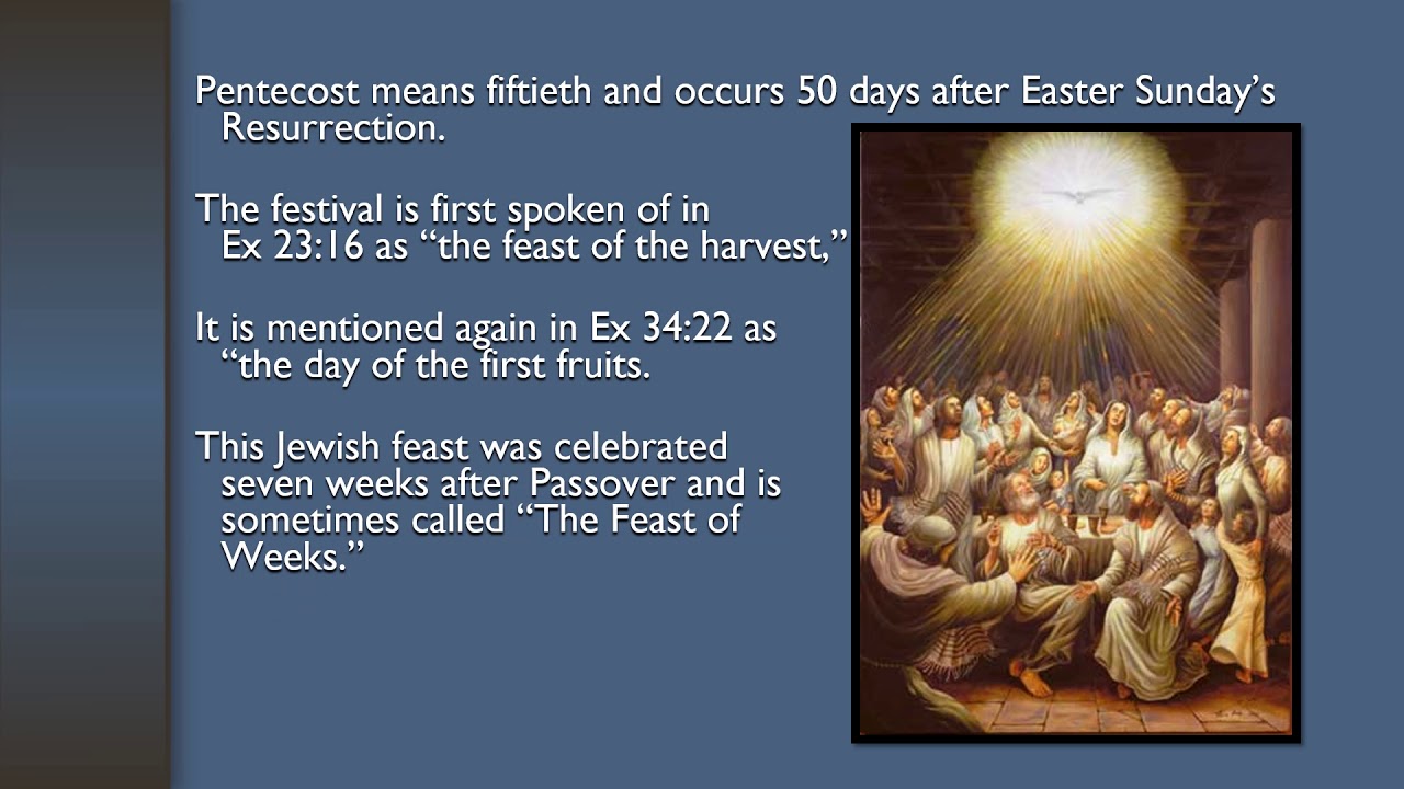 Pentecost First Reading Acts 2111 They were all filled with