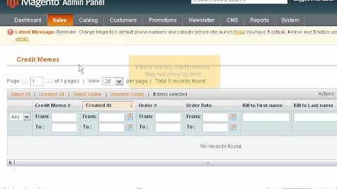 Overview of the Sales Options in Magento  | Tutorial