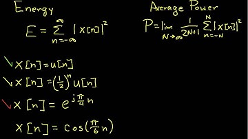 DT Signal Property-Energy and Power Part 2.