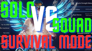 MIR4 TAOIST PVP - SOLO VS SQUAD SURVIVAL MODE 12 MINUTES FIGHT