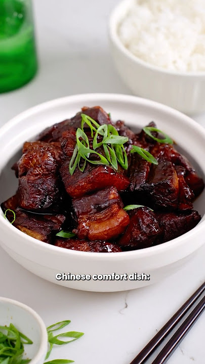 Melt in your mouth Braised Pork Belly #easyrecipe