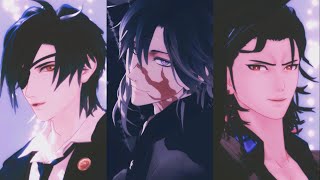 【MMD刀剣乱舞】光忠兄弟でWAVE【燭台切・福島・実休】