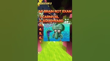 Title: SpongeBob Takes on the Brain Rot Challenge! 🤯🧽 Part 2 #brainrot #aprot