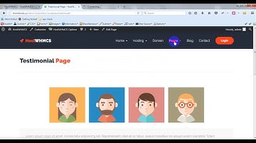 How to Setup Pages on HostWHMCS - Responsive Hosting and WHMCS WordPress Theme